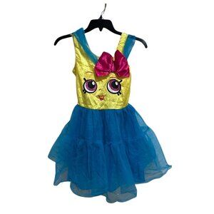 Shopkins Cupcake Queen Girls Costume Dress Size 8-10